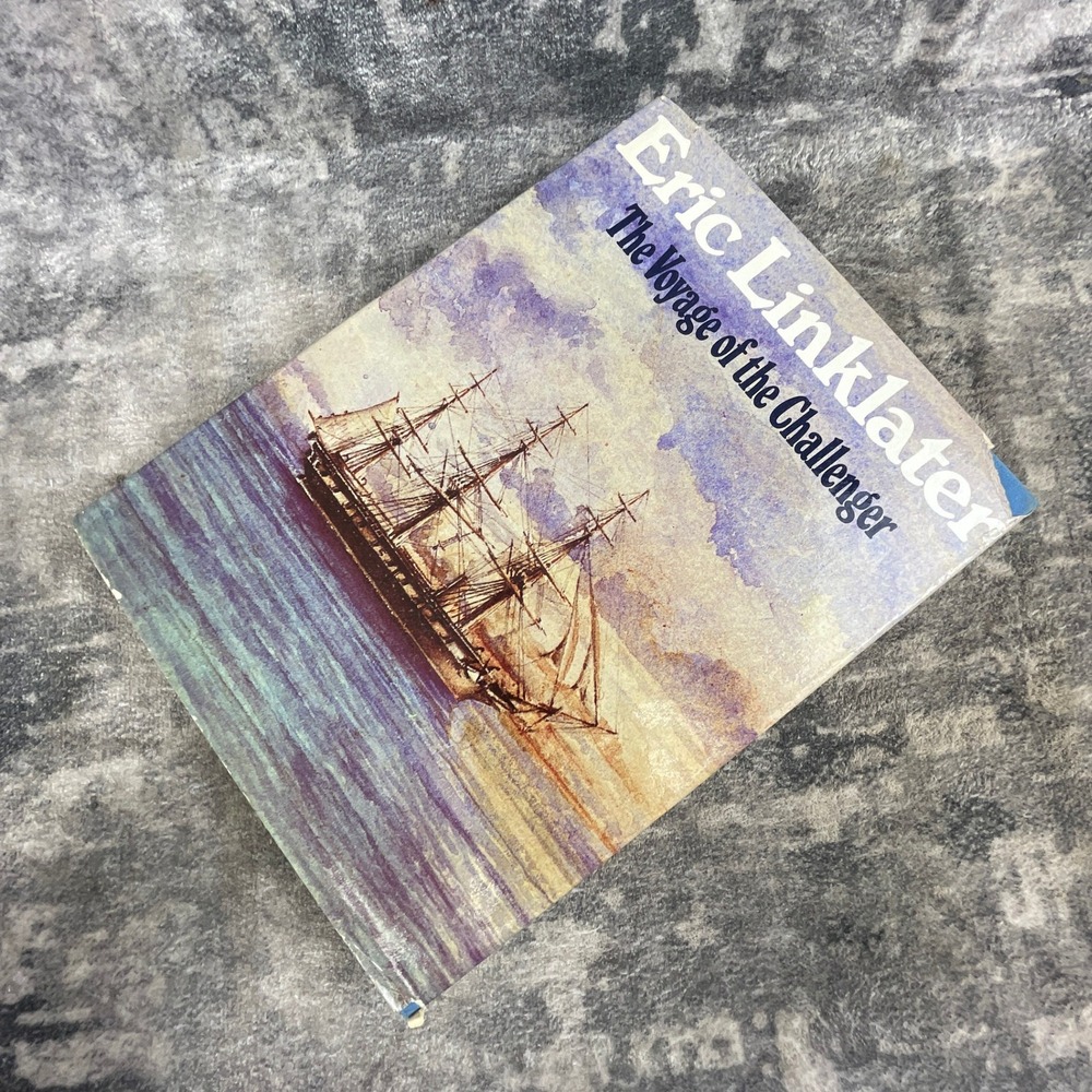 The Voyage of the Challenger Eric Linklater Vintage Book Ocean Exploration